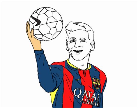 Dibujo De Lionel Messi Pintado Por En El Día 24 03 23 A Las