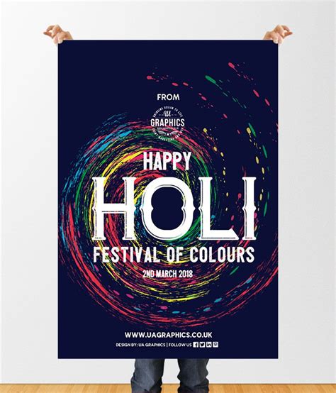Holi 2018 Posters Large Posters Printouts For Holi 2018 The Festival