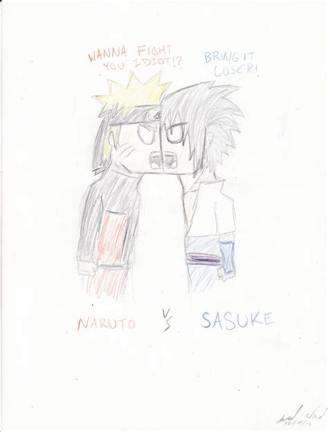 Naruto Vs Sasuke Lol By Jred20 On Deviantart