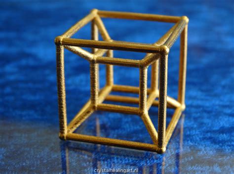 Tesseract 4d Hypercube E4 Gt96af3dw By Crystalhealingart