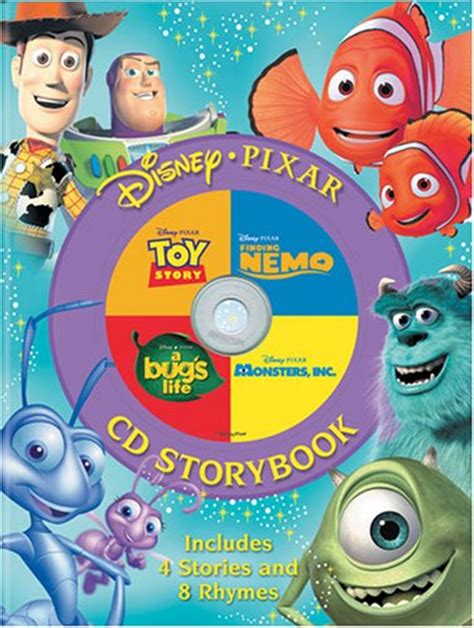 Buy Disney Pixar Cd Storybook Finding Nemo Monster Inc A Bug S Life