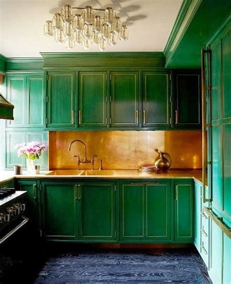 15 Cheery Green Kitchen Design Ideas - Rilane