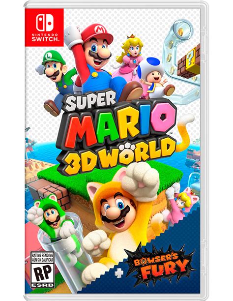 Nintendo Switch Juego Super Mario 3d World