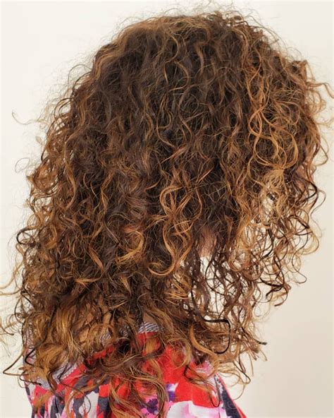 Medium Curly Hairstyles 2020 With Balayage Technique Curly Hair