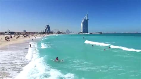Beaches In Dubai Beach Vacation Video Youtube