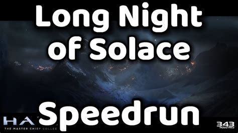 Halo Mcc Reach Speedrun Part 5 Long Night Of Solace Keep Your