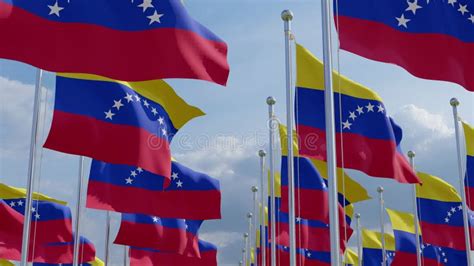 Venezuela S National Flag High Resolution Digital 3d Render Of