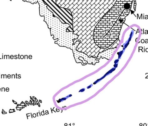 Structure And Formation Of Recent Limestone Miami And Key Largo Of