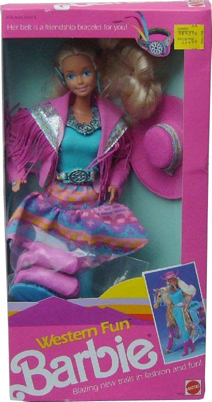 1989 Western Fun Barbie Doll 2 9932 Muñecas Barbie Barbie