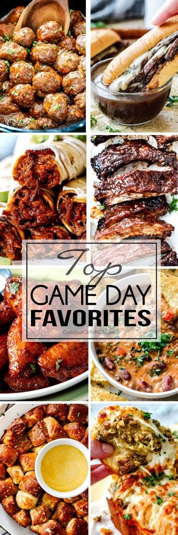 Top Game Day Recipes Homesick Recipes