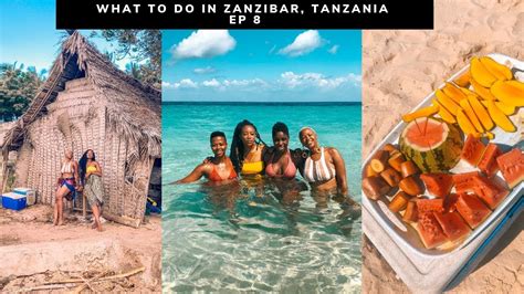 what to do in zanzibar tanzania south african travel vloggers youtube