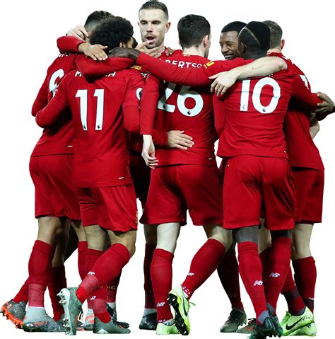 Jordan henderson ретвитнул(а) liverpool fc. Liverpool FC Team football render - 65115 - FootyRenders