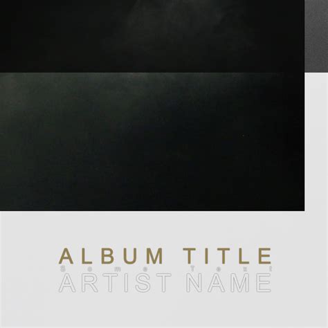 Music Singlealbummixtapecd Cover Art Templates Buy Exclusive