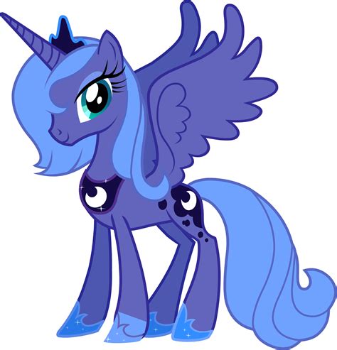The flash version of my pony name generator. Coloriage My Little Pony Luna à imprimer
