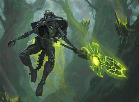 Necron Lord Necrons Magic The Gathering Warhammer 40000 Wh40k
