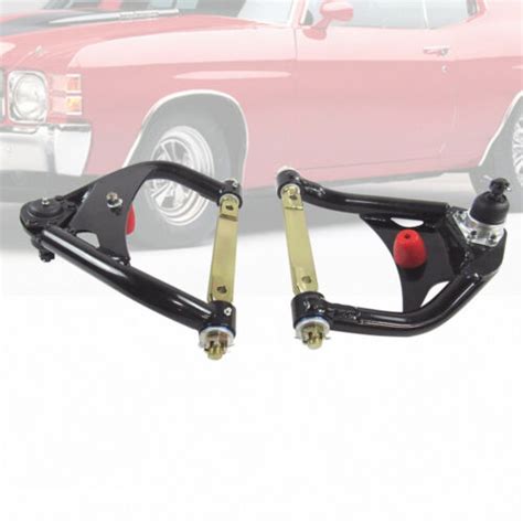 Tubular Upper Control Arms Set Fits Chevelle Gto 1964 1972 Gm A Body