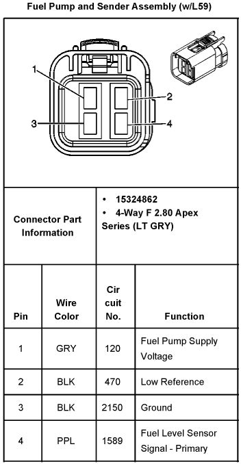 07 Silverado Fuel Pump Wiring Diagram Corvette Uplander