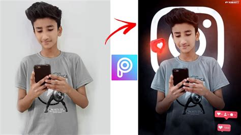 Picsart Instagram Profile Photo Editing Step By Step Tutorial Youtube