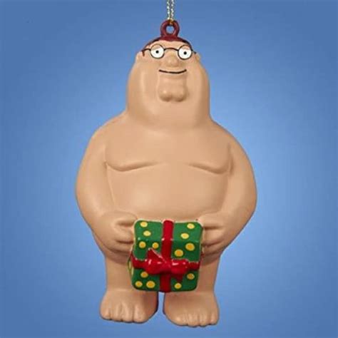 Family Guy Peter Griffin Naked Christmas Ornament Etsy