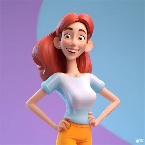 Premium Ai Image Disney Style 3d Cartoon Characters