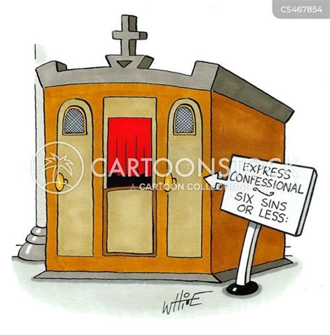 Confessional Booth Cartoons And Comics Funny Pictures From Cartoonstock