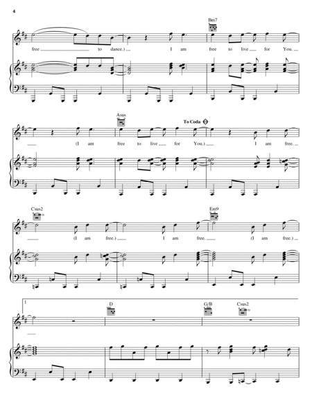 I Am Free By Jon Egan Jon Egan Digital Sheet Music For Score