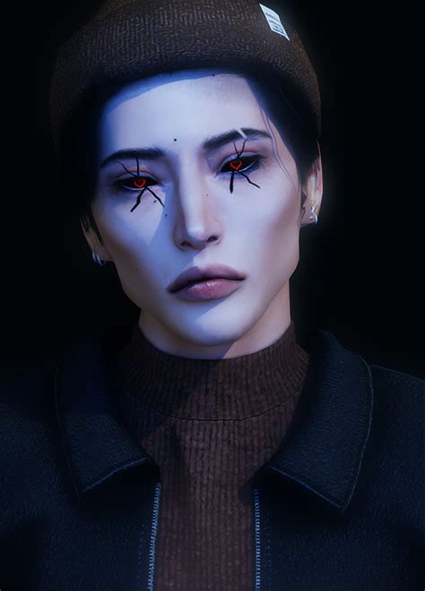 Cyberpunk 2077 Inspired Eyes For Ts4 By Verthu The Sims 4 Sims
