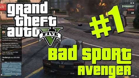 Gta V Bad Sport Lobby Avenger Youtube