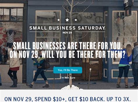 On june 14, amex launched kabbage checking, its first checking account tailored for small businesses in the u.s. American Express Small Business Saturday Registration 11 ...