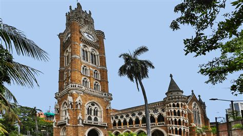 Rajabai Clock Tower And Mumbai University Library Building Mumbai