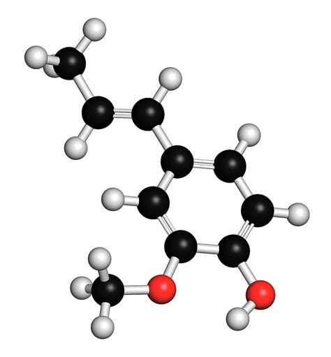 Isoeugenol Molecule Photograph By Molekuul Science Photo Library Pixels