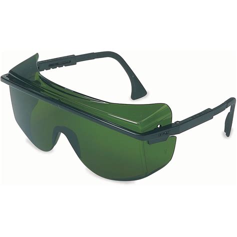 Uvex By Honeywell S2508 Astrospec Safety Glasses Black Green