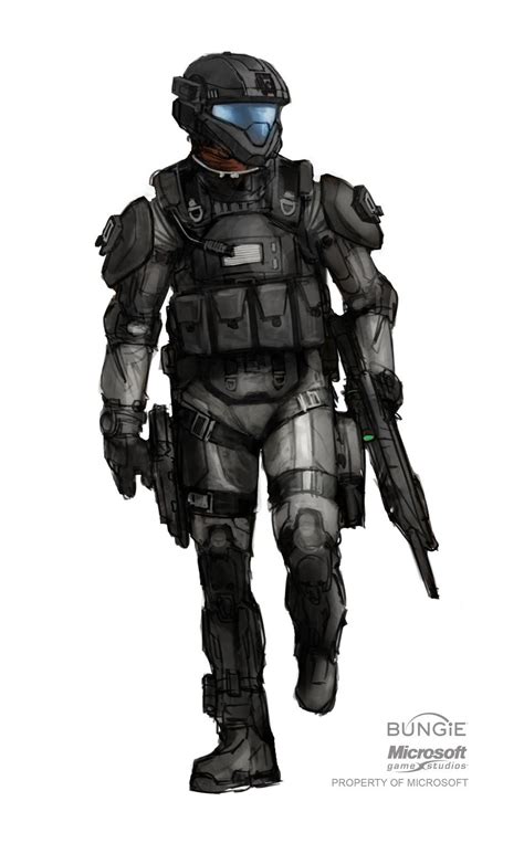 Halo 3 Concept Art Update 12210 Halo Armor Halo