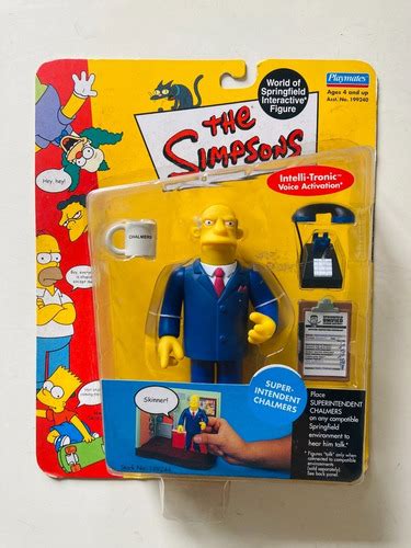 Boneco Action Figure The Simpsons Superintendent Chalmers Mercadolivre
