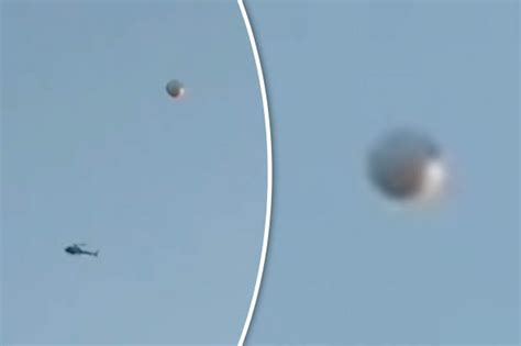 Ufo Spotted Alien Craft Circled By Helicopter Over California In Vid