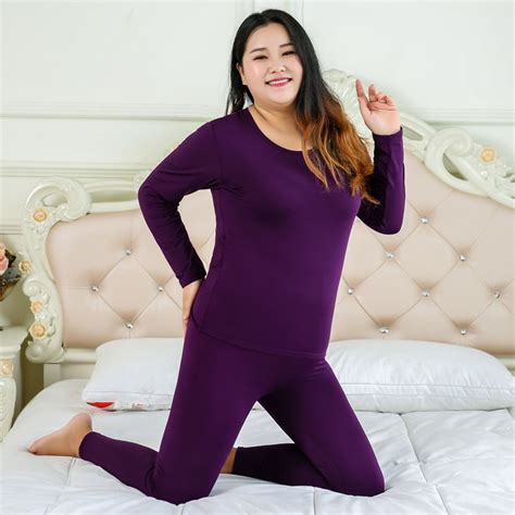 Plus Size Thermal Underwear For Woman Long Johns Women For Winter Women