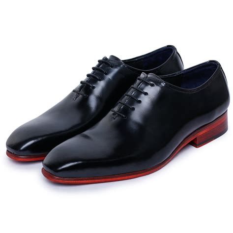 Wholecut Oxford Dress Shoes For Men Black By Lethato