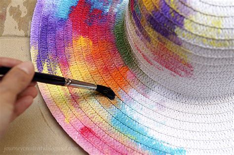 Colorful Summer Hat Journey Into Creativity
