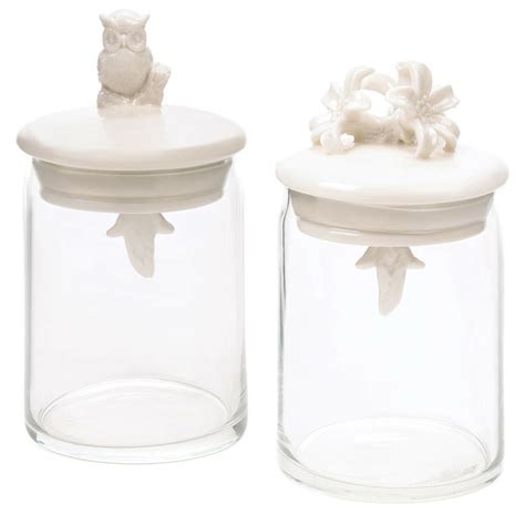 20 Decorative Glass Containers With Lids Homyhomee