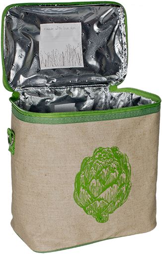 Green Artichoke Large Cooler Bag | Large cooler, Cooler bag, Fun bags
