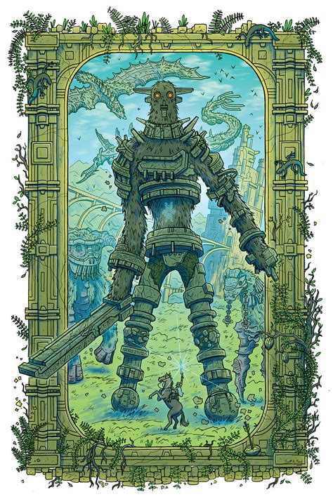 Shadow Of The Colossus Created By Scott A Ford Shadow Of The