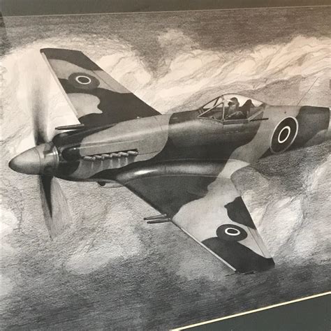 Pencil Drawing Of A Plane