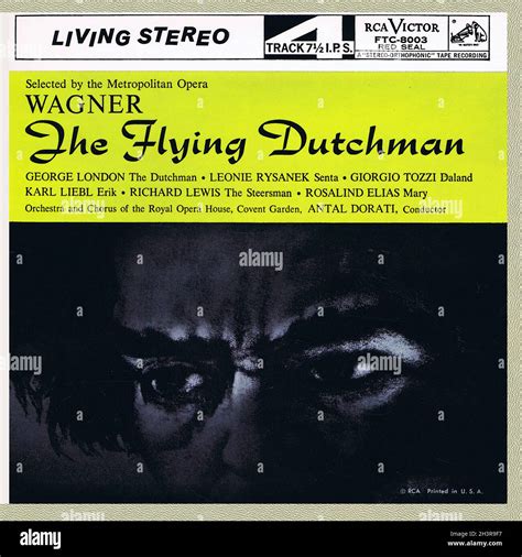 Wagner The Flying Dutchman â€¢ Die Fliegende Der HoÌˆllander Dorati London Rysanek Rca R2r