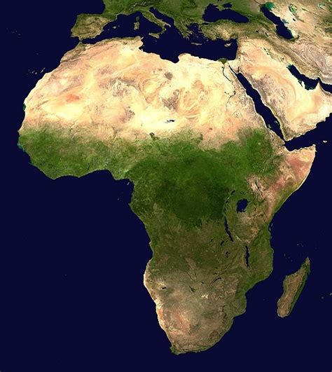 Países Subsaharianos Listado Y Mapa — Saber Es Práctico