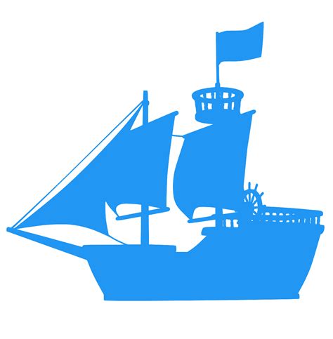 SVG Schiff Kanone Pirat Krieg Kostenloses SVG Bild Symbol SVG Silh