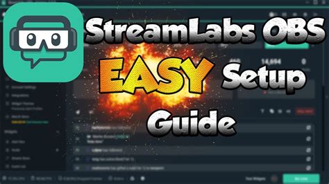 Streamlabs Obs Easy Setup Guide Youtube