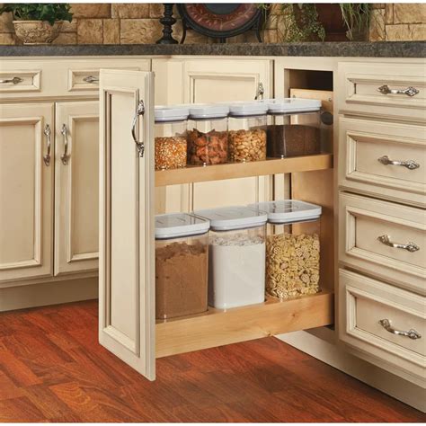 We researched the best options to find the right solution for best for lids, pots and pans: Rev-A-Shelf Base Cabinet Organizer Pull Out Pantry ...