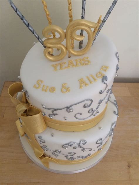 From traditional to modern 30th anniversary gifts, you can find something your husband, wife or special couple will absolutely love. 30Th Anniversary Cake - CakeCentral.com