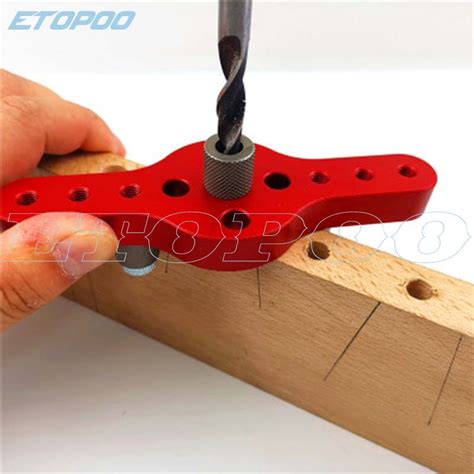 Woodworking Pocket Hole Jig Mm Self Centering Vertical Doweling Jig Drill Guide For