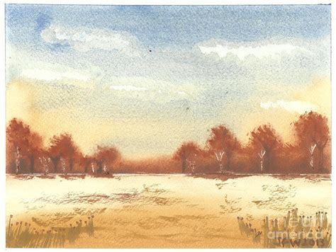 Autumn Woodlands Painting By John Williams Fine Art America